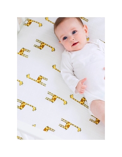 Aden&Anais простынка на матрас Jungle Jam (джунгли)