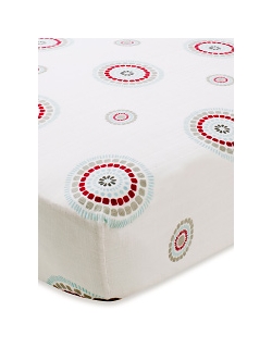 Aden&Anais простынка на матрас Liam the Brave (храбрый пес)