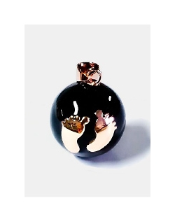 Мексиканский бола черный с золотыми ножками