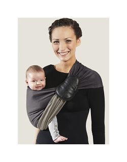 Слинг с кольцами JPMBB трикотажный, цвет "антрацит-оливковый"