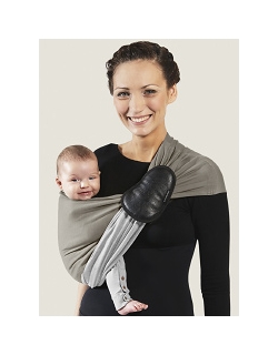 Слинг с кольцами JPMBB трикотажный, цвет " светло-серый-оливковый"