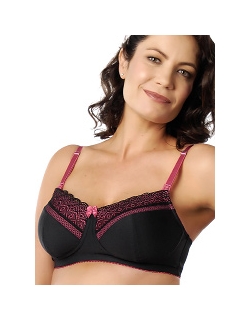 Бюстгальтер для кормящих Hotmilk Show Off Pink & Black