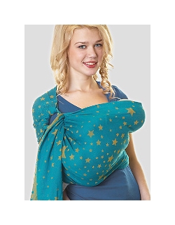 Слинг с кольцами Mum's Era "Звездное небо", петроль