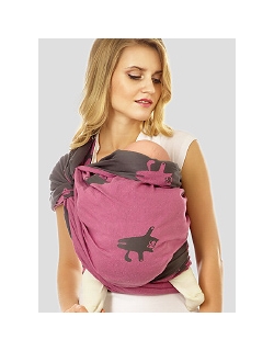 Слинг-шарф Mum's Era "Коты", пурпур