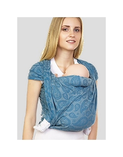 Слинг-шарф Mum's Era "Пейсли", индиго