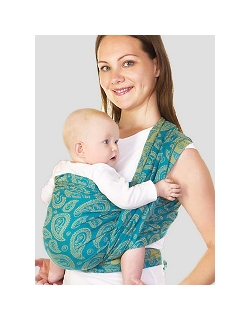 Слинг-шарф Mum's Era "Пейсли", петроль