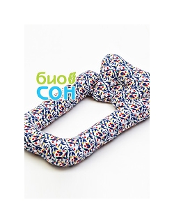 Подушка для новорожденных BabySleep (ограничитель) "Птички"