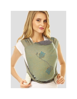 Май-слинг Mum's Era "Совы", лайм