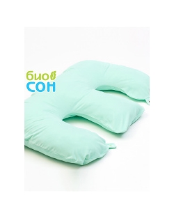 Подушка для двойни BabyTwins "Фисташковый"