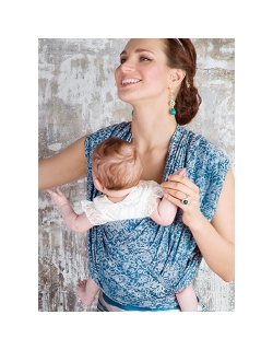 Слинг-шарф Diva Milano, Veneziano Petrel со льном и шелком