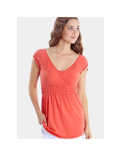 Топ для кормления Mothers en Vogue "Anna-Jane", цвет персиковый