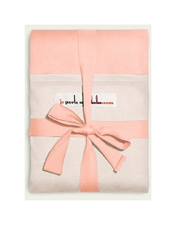 Слинг-шарф JPMBB трикотажный, цвет "светло-розовый - экрю"