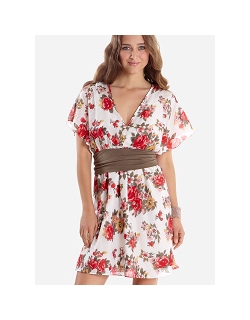 Платье для кормящих Mothers en Vogue Obi, магнолия