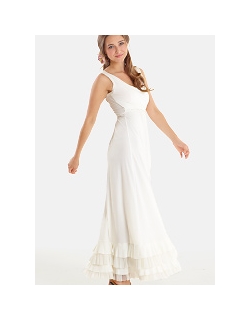 Платье для кормящих Mothers en Vogue Tulle Symphony, белый