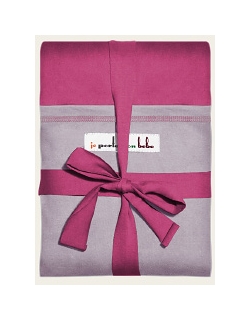 Слинг-шарф JPMBB трикотажный, цвет "фуксия - лавандовый"