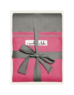 Слинг-шарф JPMBB трикотажный, цвет "серый - арбуз"