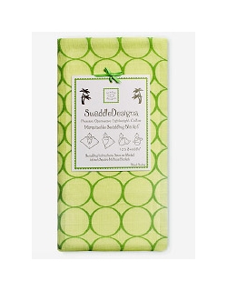 Пеленка детская тонкая SwaddleDesigns Маркизет Pure Green Mod C