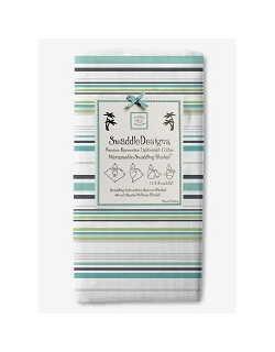 Пеленка детская тонкая SwaddleDesigns Маркизет Маркизет TQ Stripes
