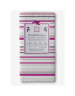 Пеленка детская тонкая SwaddleDesigns Маркизет VB Stripes