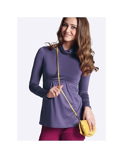 Топ для кормления Mothers en Vogue Must Have Turtleneck, сиреневый (Purple Ash)