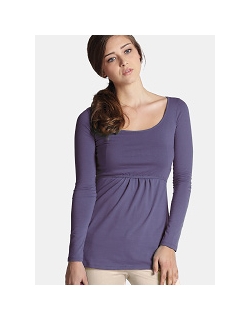 Топ для кормления Mothers en Vogue Must Have U-Neck, сиреневый (Purple Ash)