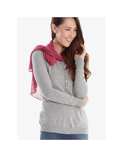 Топ для кормления Mothers en Vogue Basic Button-Down, серый