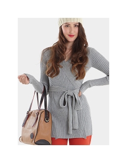 Кардиган для кормящих Beck's Faux, серый