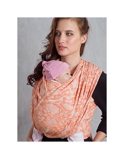 Слинг-шарф Diva Milano cо льном, Rose Arancio