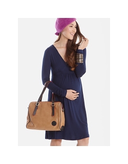 Платье для кормящих Mothers en Vogue Sophie Swing, индиго