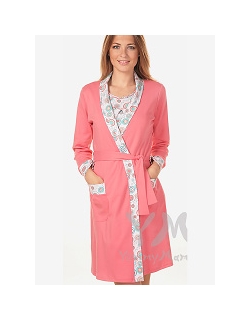 Комплект для роддома YammyMammy (ями мами) трикотажный, цвет "коралловый"