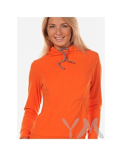 Толстовка YammyMammy (ями мами) флисовая, цвет "оранжевый"