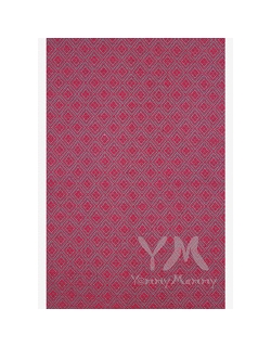 Слинг-шарф YammyMammy (ями мами) тканый, цвет "брусничный/серый"