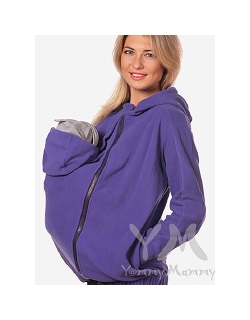 Толстовка YammyMammy (yummy mammy) флисовая, цвет "фиолетовый"