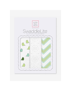 Набор пеленок SwaddleDesigns SwaddleLite Kiwi Chevron Lite