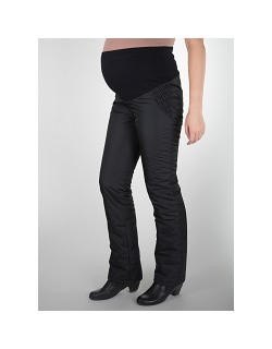 Брюки утепленные для беременных Diva , цвет Nero