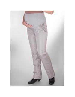 Брюки утепленные для беременных Diva , цвет Nebbia