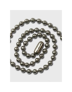 Цепочка длинная декоративная металлическая