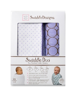 Набор пеленок SwaddleDesigns Swaddle Duo Lavender Duo