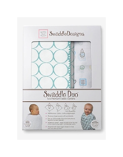 Набор пеленок SwaddleDesigns Swaddle Duo SC Peace/LV/SW