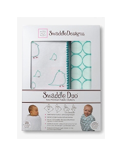 Набор пеленок SwaddleDesigns Swaddle Duo SC Big Chickies