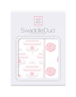 Набор пеленок SwaddleDesigns Swaddle Duo Rose Royal