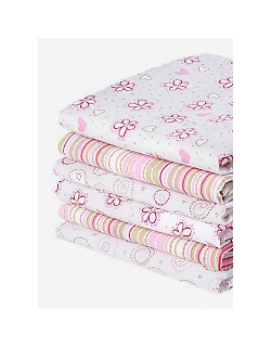 Комплект муслиновых пеленок для новорожденных Jollein, Flower girl