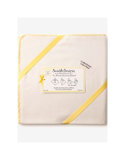 Фланелевая пеленка Organic Natural w/Yellow