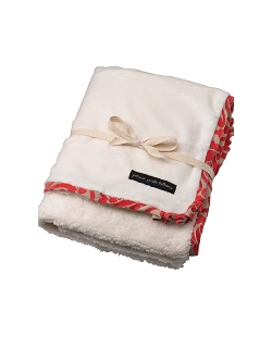 Petunia одеяло для новорожденных Almond Raspberry