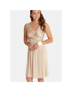 Платье Mothers en Vogue "Wrap Dress" без рукавов, принт "Sophora"