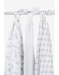 Комплект муслиновых пеленок для новорожденных Jollein, Forest friends