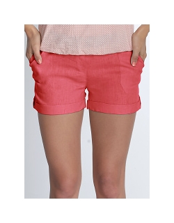 Шорты для беременных и родивших Mothers en Vogue Boardwalk короткие, маковый