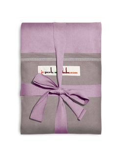 Слинг-шарф JPMBB трикотажный, цвет "лавандовый - светло-серый"