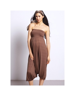 Арабские штаны-комбинезон Mothers en Vogue, цвет бежевый