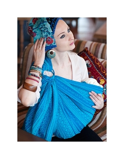 Слинг с кольцами Ellevill Zara Arthur со льном